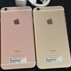 IPhone 6s Plus (64gb) Gold And Rosegold UNLOCKED