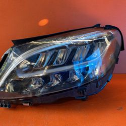 2019 2020 2021 Mercedes-Benz W205 C-Class Front Left LED Headlight Assembly OEM