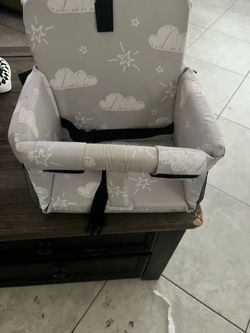 portable baby seat for a supermarket shopping cart