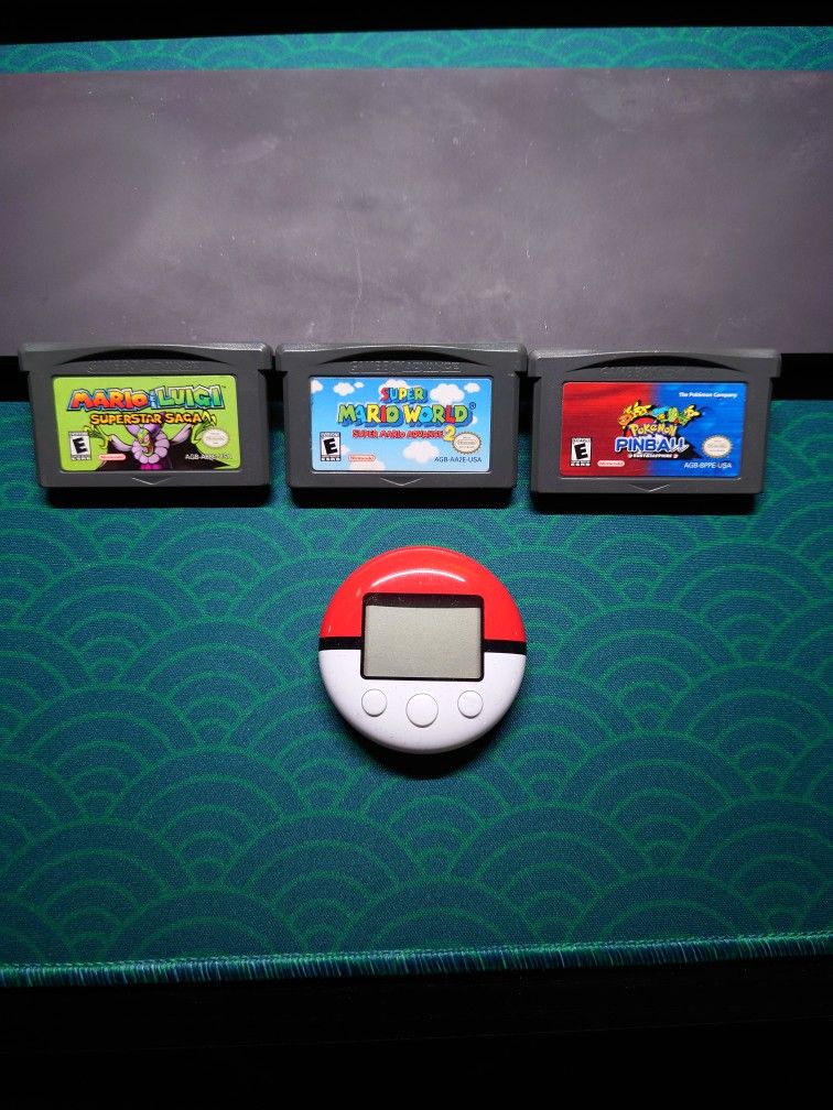 GBA Games And Pokewalker For Pokemon HeartGold/SoulSilver