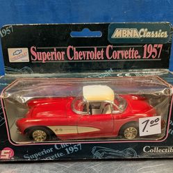 Scale model Superior Chevrolet Corvette 1957