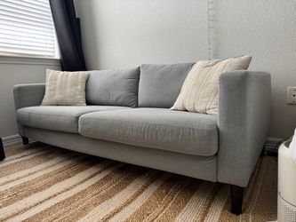 IKEA Blue/Gray Couch - 3 seater