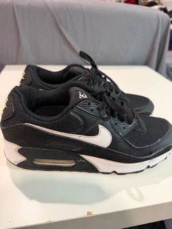 Nike Air Max 90 Black White Sneakers women size 8