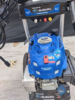 Subaru pressure washer 3100 psi