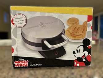 Used Mickey Mouse waffle maker