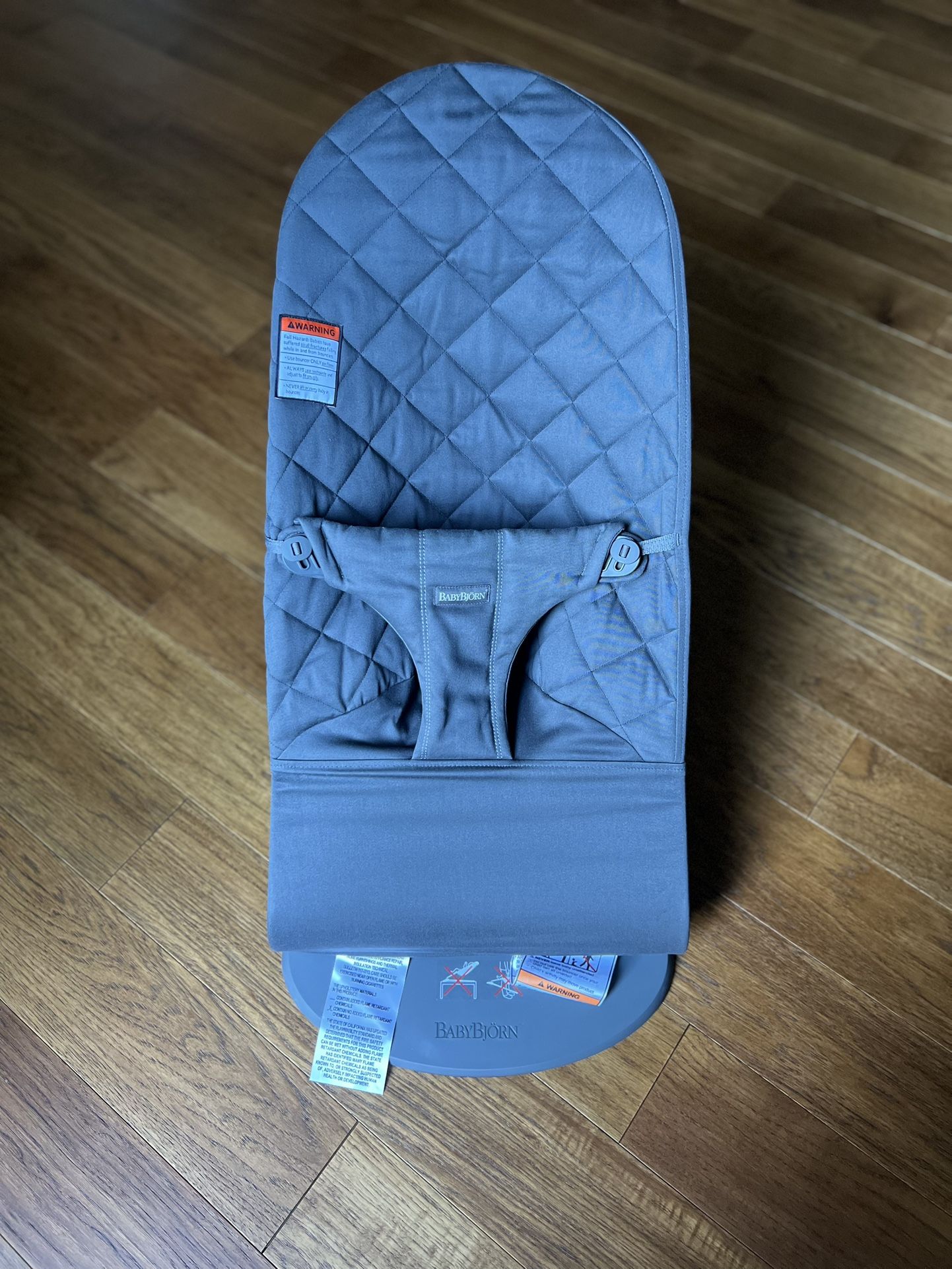 Babybjorn Bouncer Bliss Classic Quilt Anthracite