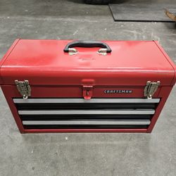 Craftsman 3 Drawer Metal Tool Box