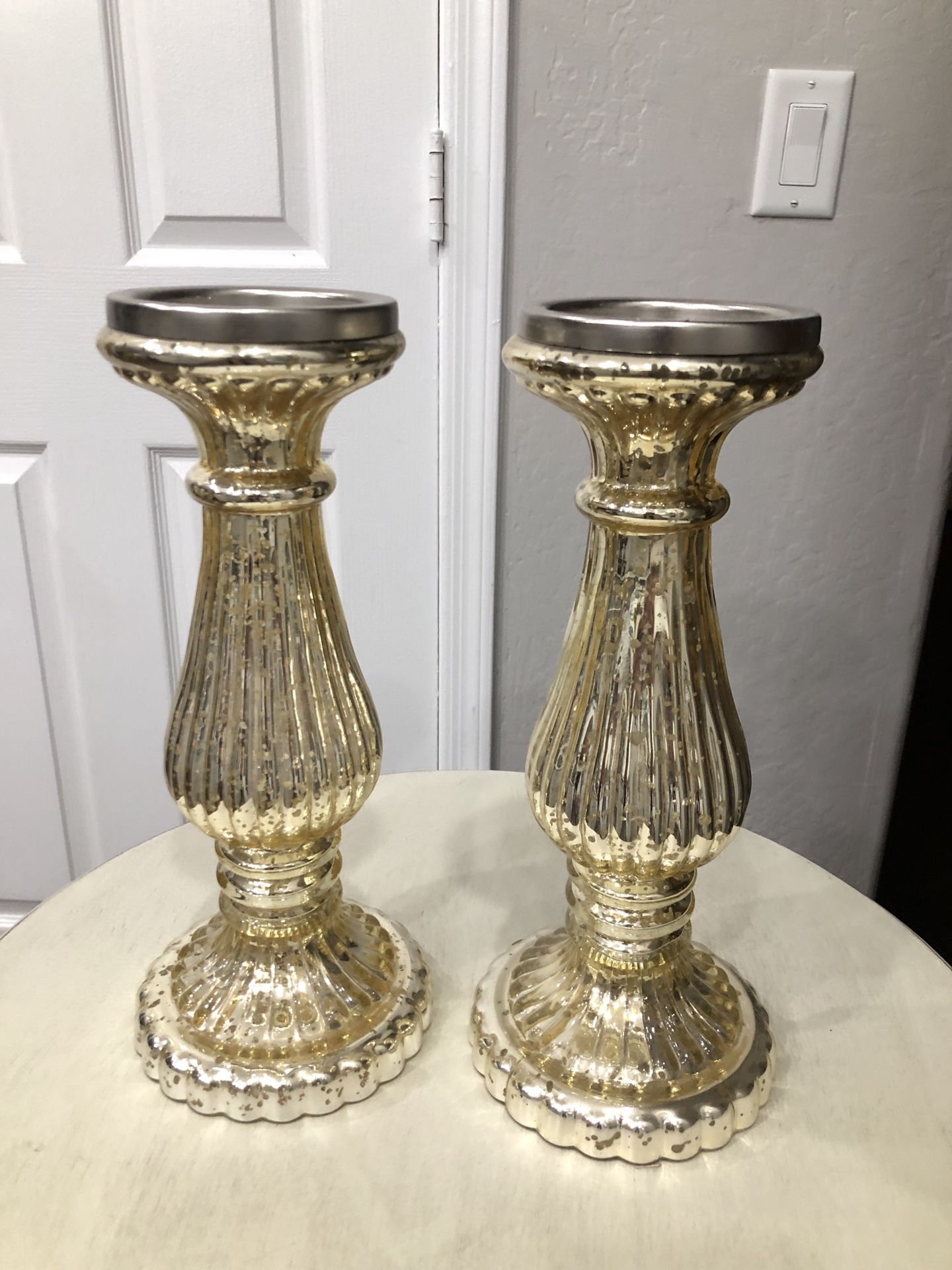 Gold Candle Holders