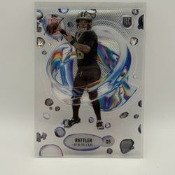 2024 Topps Sig Class Spencer Rattler SUPER-FLUIDITY Rookie card 