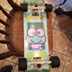 Sanrio Keroppi Kurt Skateboard W Wheels 