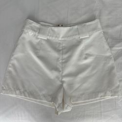 Forever 21 white shorts