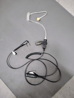 Public Safety O.E.M Quality Surveillance Audio Gear by Endura 1 Wire Surveillance KIT - PTT, KW1 Connector for Kenwood TK2170 & Similar Models