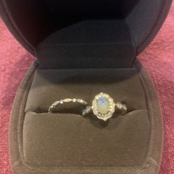 Vintage Ethiopian Opal Bridal Set