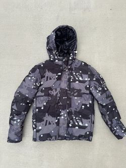 NWT Timberland Mens Goose Eye Down Jacket Warm Coat A1MYA Size Small New