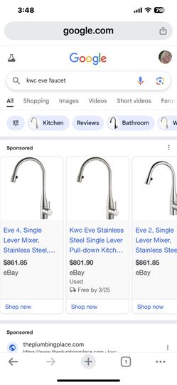 kwc Kitchen Faucet kWC 10.121.103.700 Used With Light