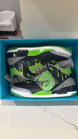 Air Jordan 3 Green Bean Sneakers