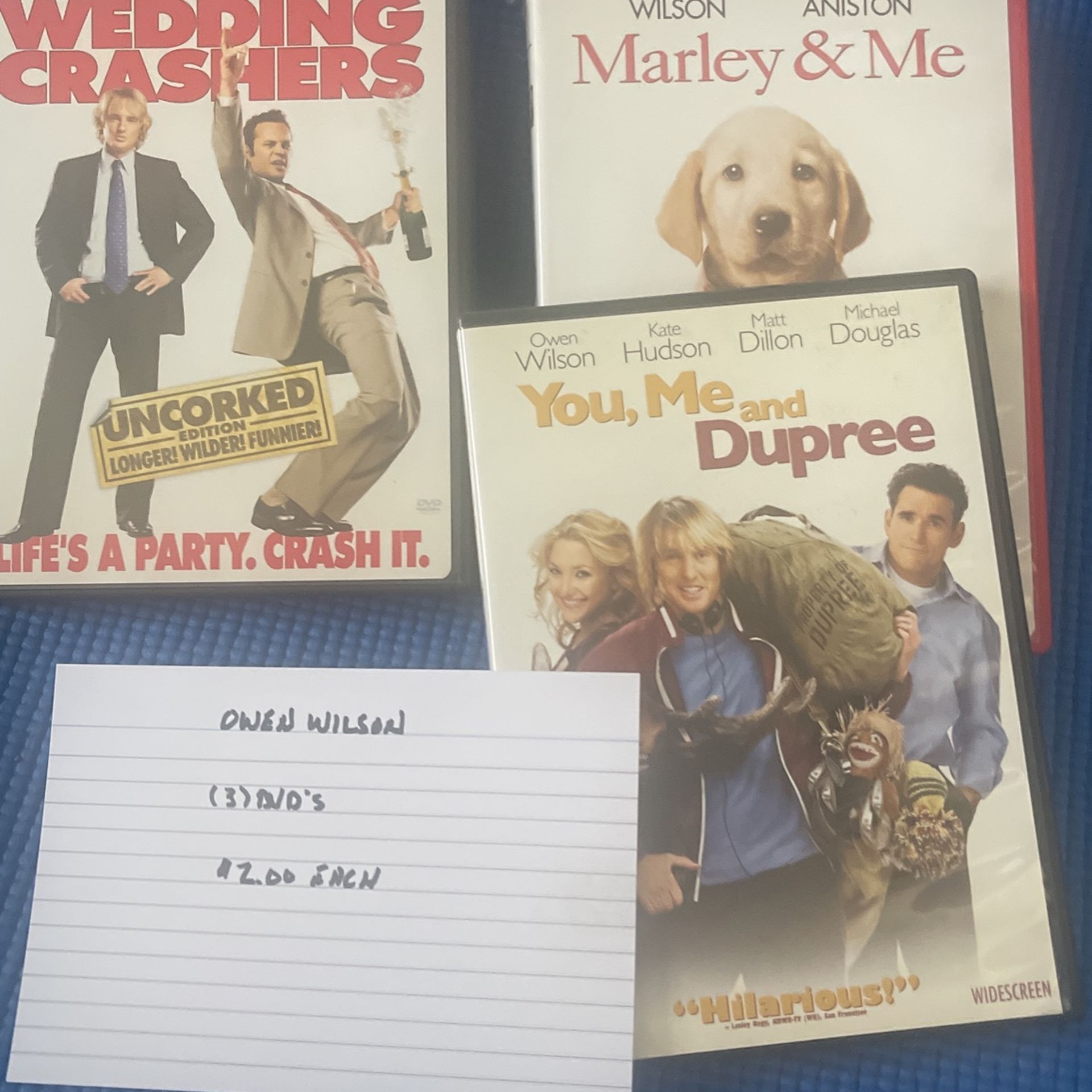 Owen Wilson Movies