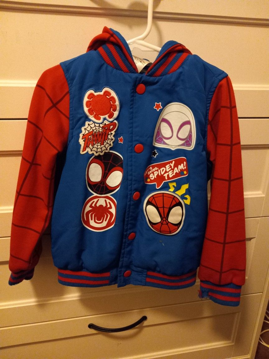 Spider Man Jackit For Both Girls And Boys.