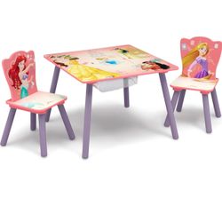 Wooden princess table