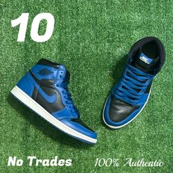 Size 10 Air Jordan 1 Retro High “Marina Blue”🔵