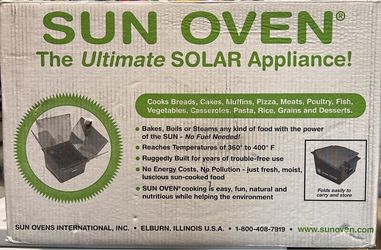 Solar sun oven from Sun Ovens International