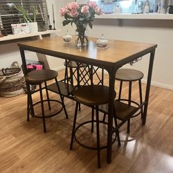 Wine Storage Dining Table