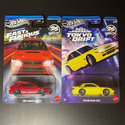 Hot Wheels The Fast And The Furious & Tokyo Drift