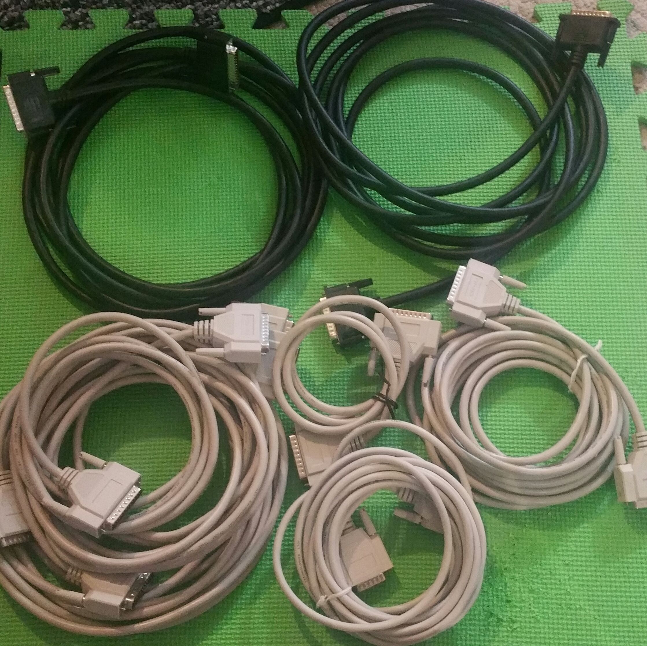 25 Pin Cables various lengths