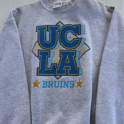 Vintage 90s UCLA Grey sweater 