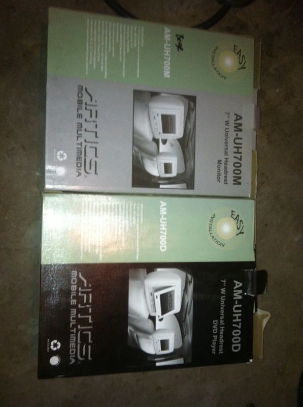 7" W Universal Headrest Monitor (ARTICS)