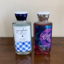 BATH & BODY WORKS SHOWER GEL (Gingham & Dark Kiss)