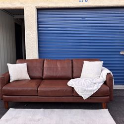 Leather Couch 