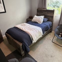 Twin Bed Frame (Ashley Furniture)