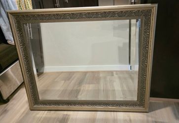 Silver/Gold Big Mirror
