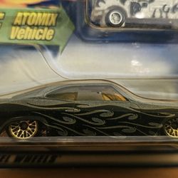 2003 Hotwheels Wastelanders Chevy Impala & a Free Atomix Vehicle Card # 180