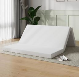 Foldable queen mattress