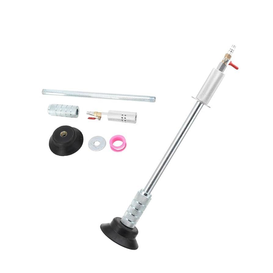 Pneumatic Dent Suction Puller Air Suction Vacuum Slide Hammer Auto Body Dent Puller Repair Suction Cup Tool Paintless Repair Remover Dent Repair Remov