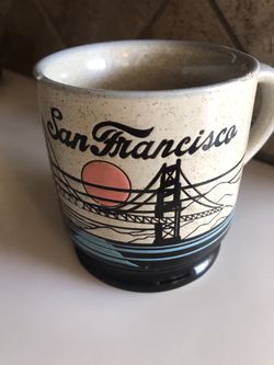 Collectors Retro Coffee mug 1982 Mico San Francisco Coffee Cup by Mico