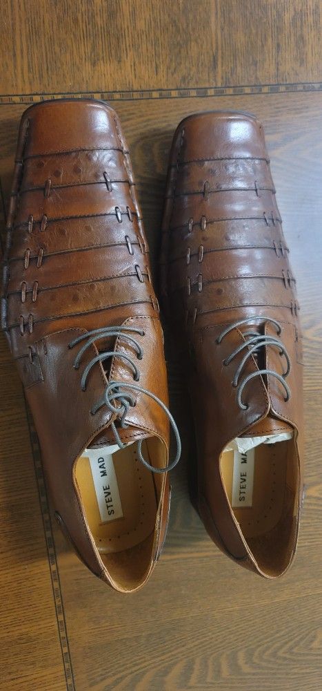 Brand New Men Steve Madden Leather Shoe