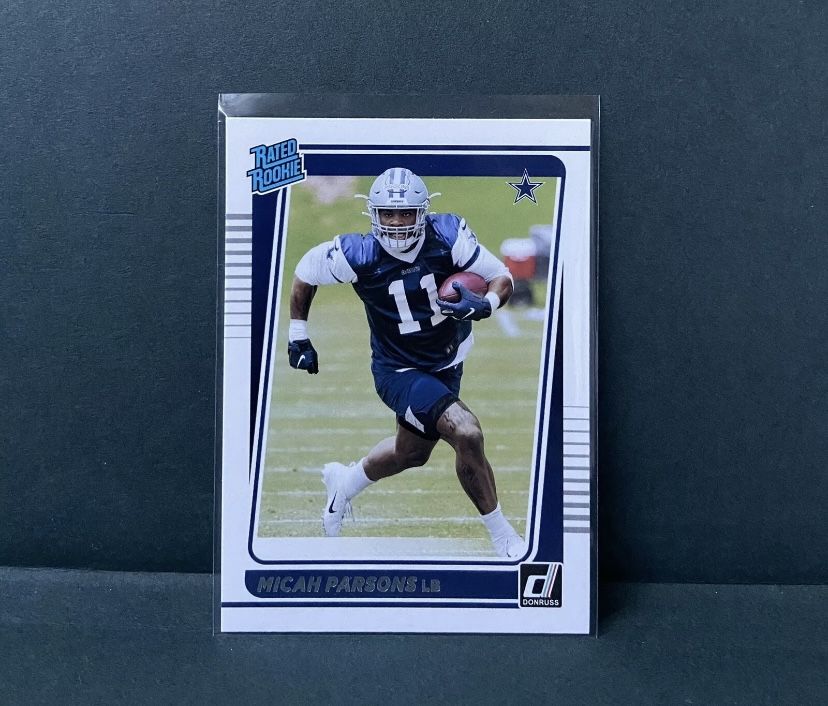 MICAH PARSONS 2021 Donruss Football Rated Rookie Base Card #331 Dallas Cowboys🔥