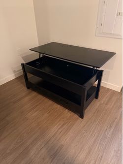 Coffee table with storage