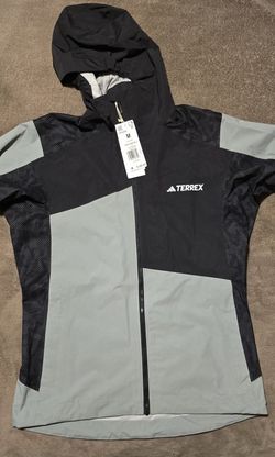New Adidas Terrex Xperior Hybrid Rain Jacket Size (M)