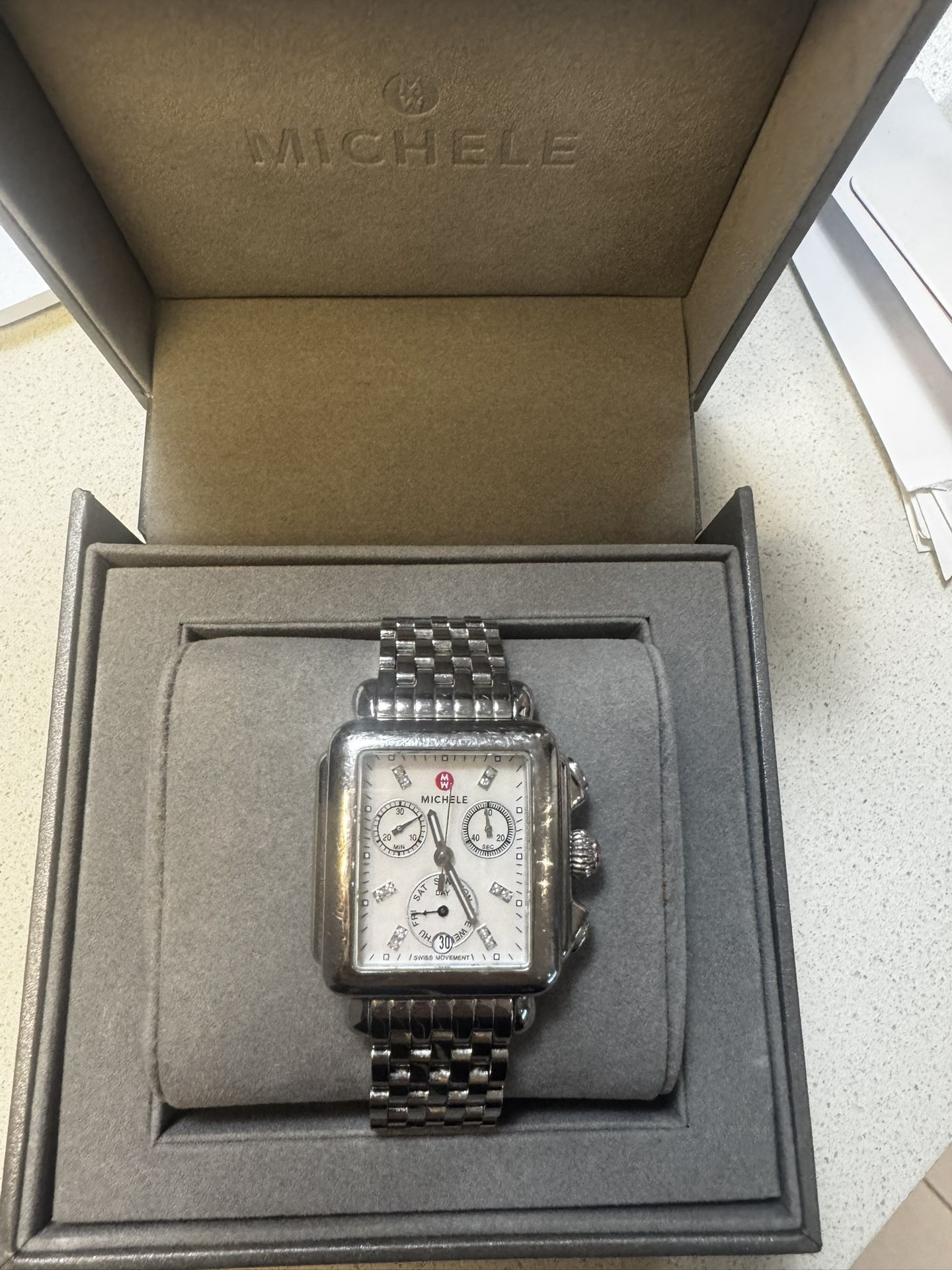 Michele Deco Watch 