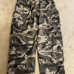 camouflage cargo pants-athletic works