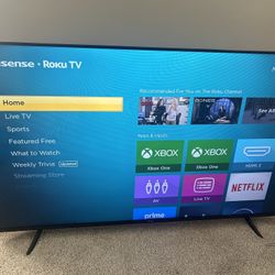 Hisense 55 Inch Roku Smart Tv 