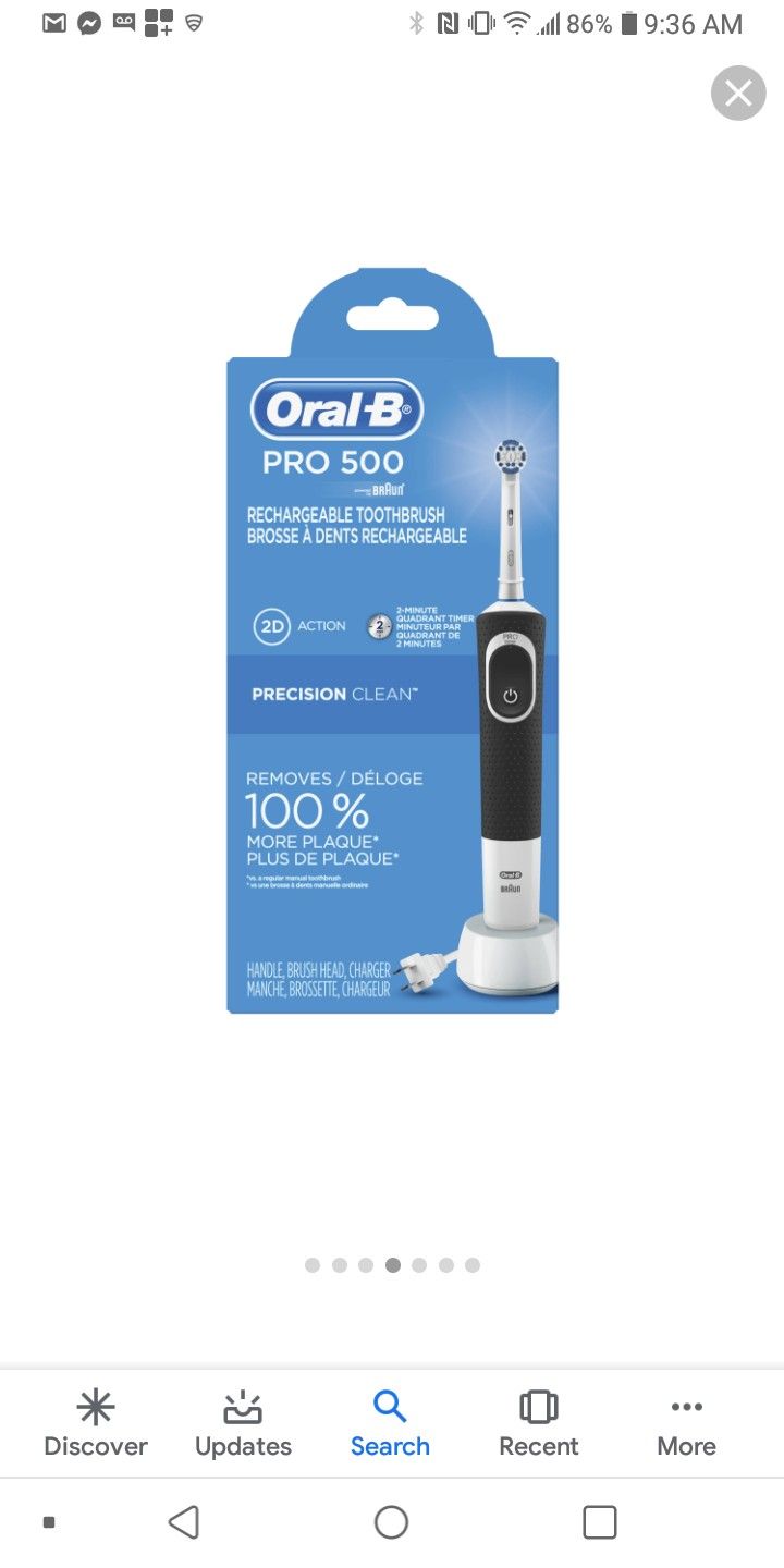 Oral-B PRO 500 Toothbrush