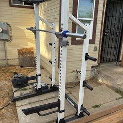Half Rack & Weight/bar Set