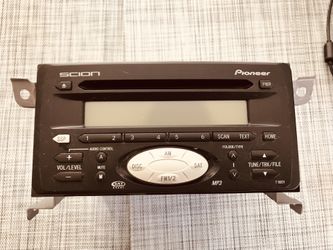 Toyota OEM Scion 86120-0W080 Pioneer Stereo CD MP3 Front Face