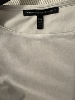 White House Black Market Velvet Top – XXS – Used, Nice Condition