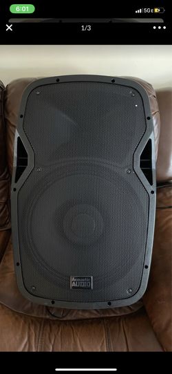 Acoustic audio speakers sounds great